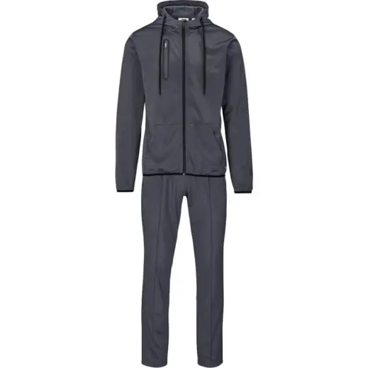 Unisex Slazenger Performance Tracksuit Grey Front